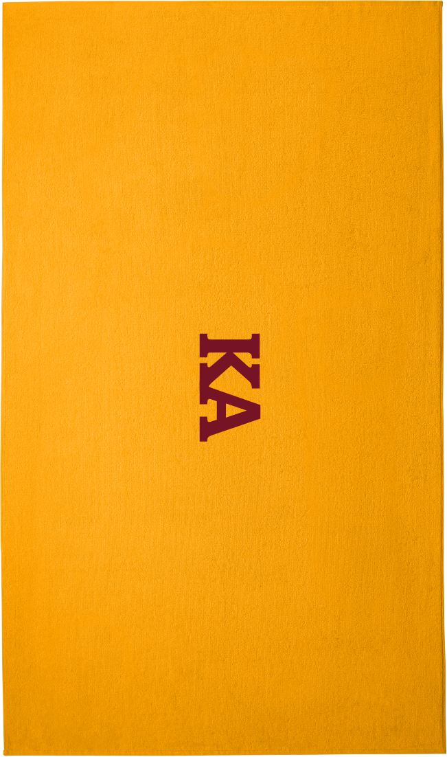 Kappa Alpha Order Lettered Beach Towels