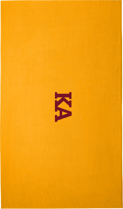 Kappa Alpha Order Lettered Beach Towels