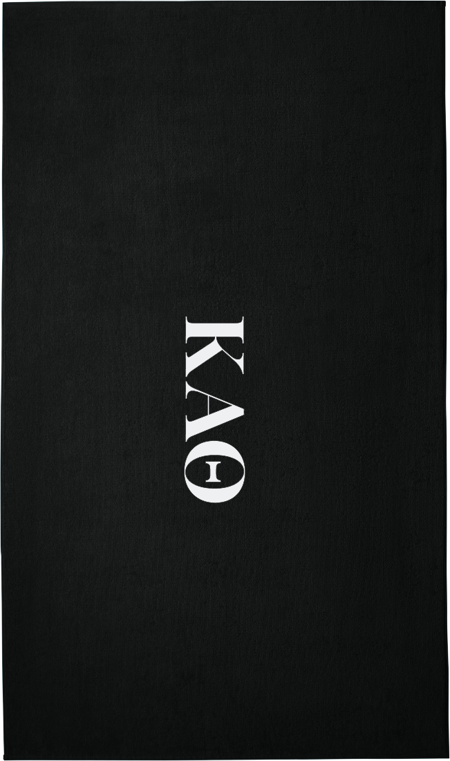 Kappa Alpha Theta Lettered Beach Towels