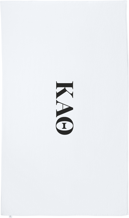 Kappa Alpha Theta Lettered Beach Towels