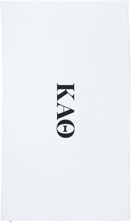Kappa Alpha Theta Lettered Beach Towels