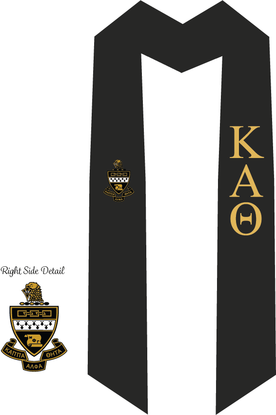Kappa Alpha Theta Graduation Stoles