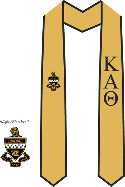 Kappa Alpha Theta Graduation Stoles