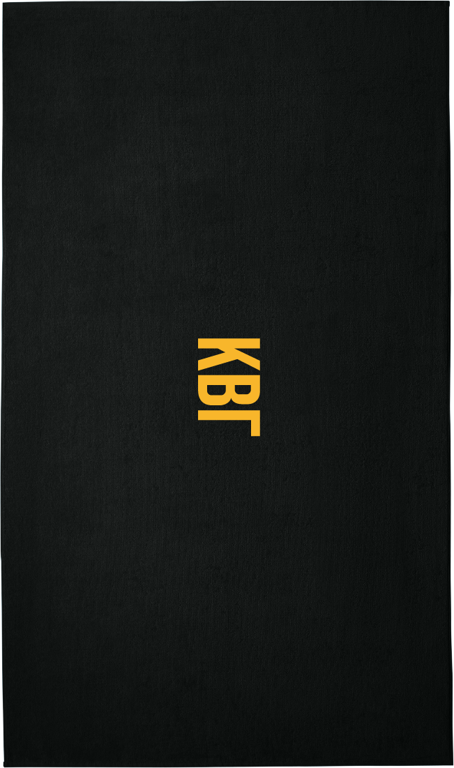 Kappa Beta Gamma Lettered Beach Towels