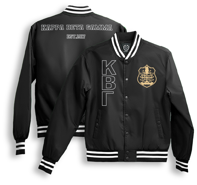 Kappa Beta Gamma Bomber Jackets