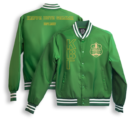 Kappa Beta Gamma Bomber Jackets