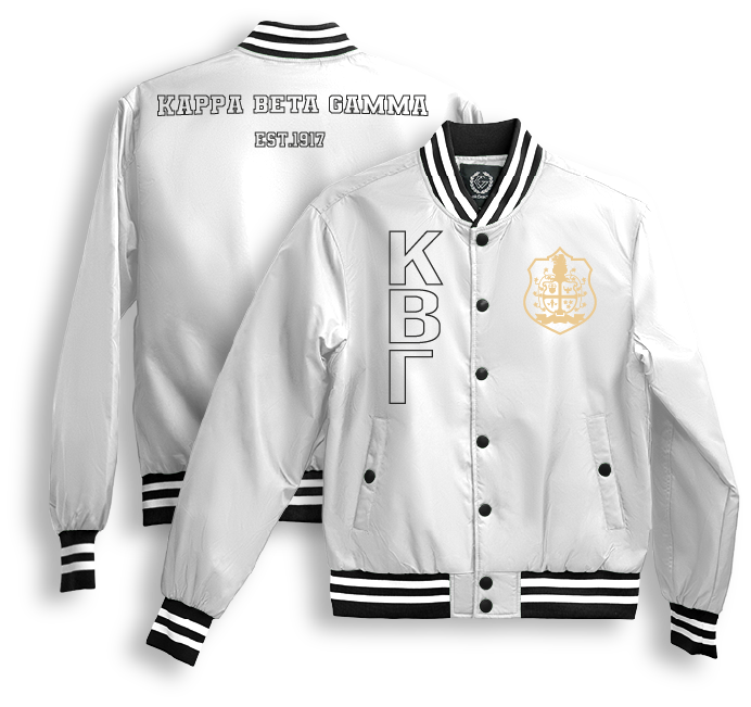 Kappa Beta Gamma Bomber Jackets