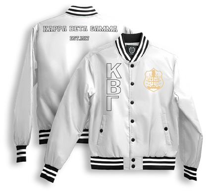 Kappa Beta Gamma Bomber Jackets