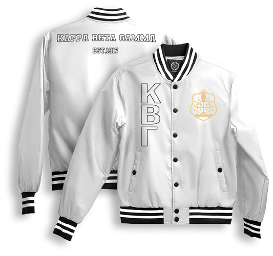Kappa Beta Gamma Bomber Jackets