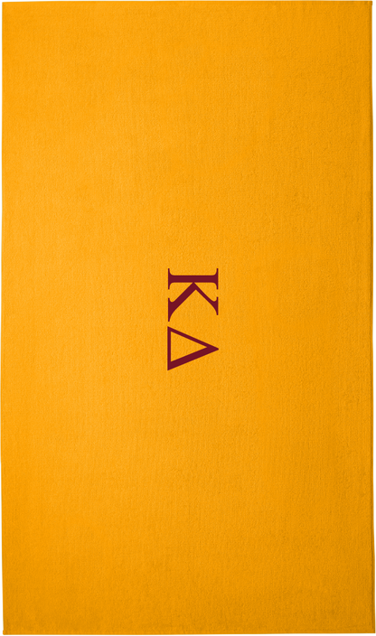 Kappa Delta Lettered Beach Towels