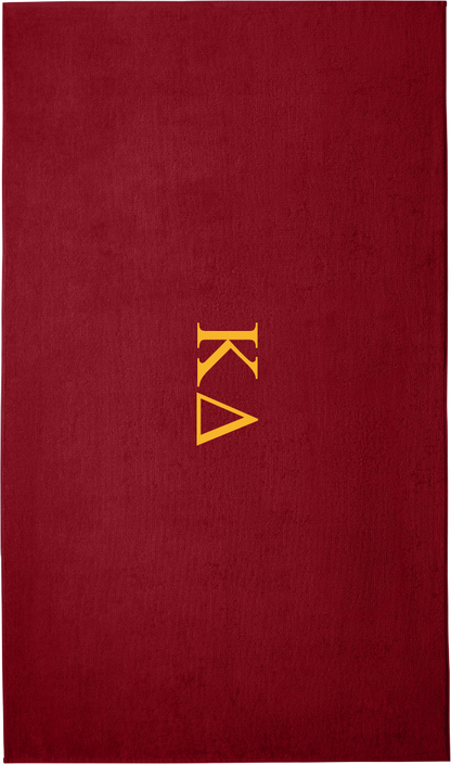 Kappa Delta Lettered Beach Towels