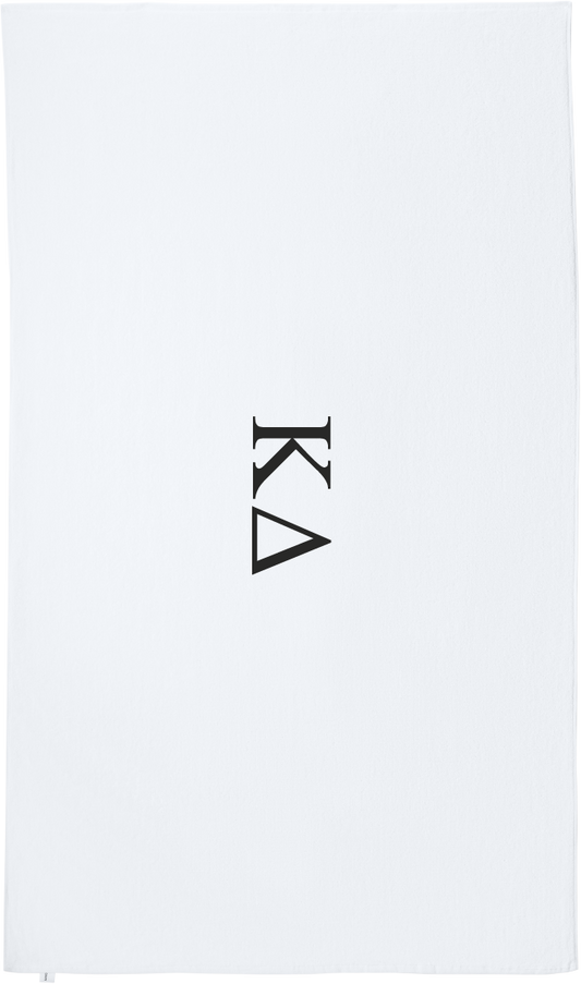 Kappa Delta Lettered Beach Towels