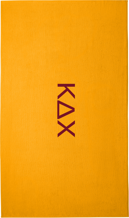 Kappa Delta Chi Lettered Beach Towels