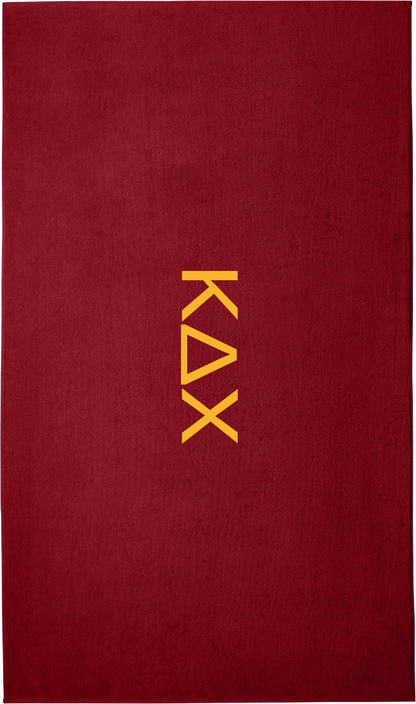 Kappa Delta Chi Lettered Beach Towels