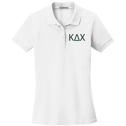 Kappa Delta Chi Ladies' Embroidered Polo Shirt