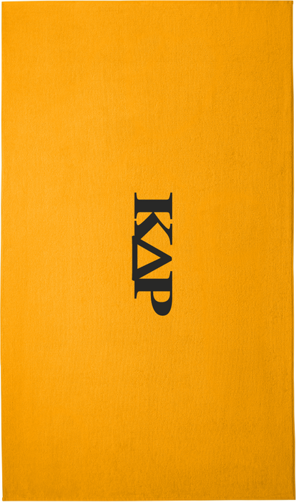 Kappa Delta Rho Lettered Beach Towels