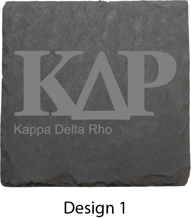 Kappa Delta Rho Stone Coasters - 4-Pack