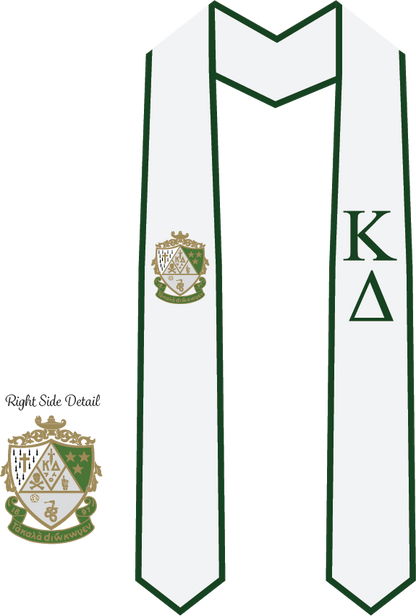 Kappa Delta Graduation Stoles