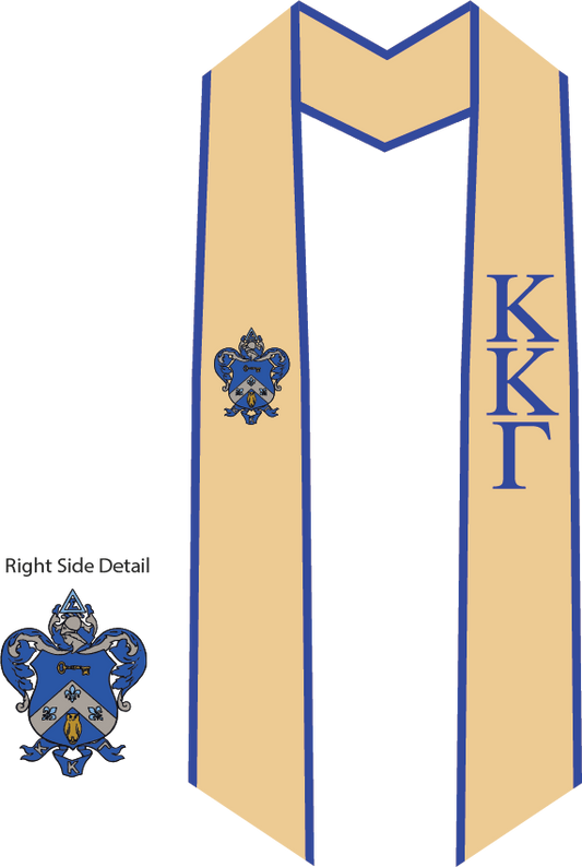 Kappa Kappa Gamma Graduation Stoles
