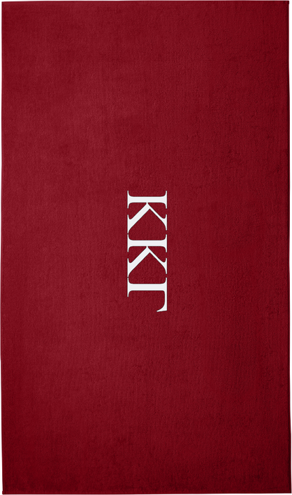Kappa Kappa Gamma Lettered Beach Towels
