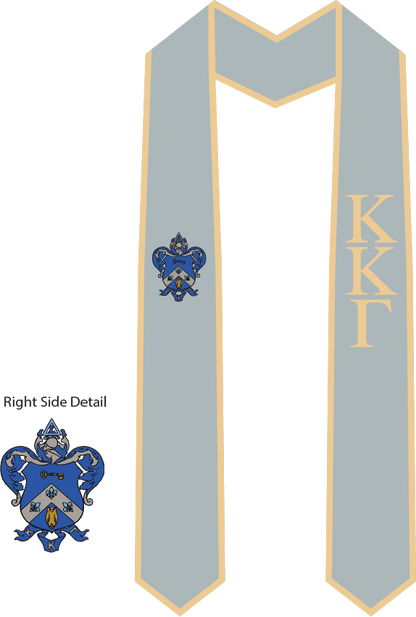 Kappa Kappa Gamma Graduation Stoles