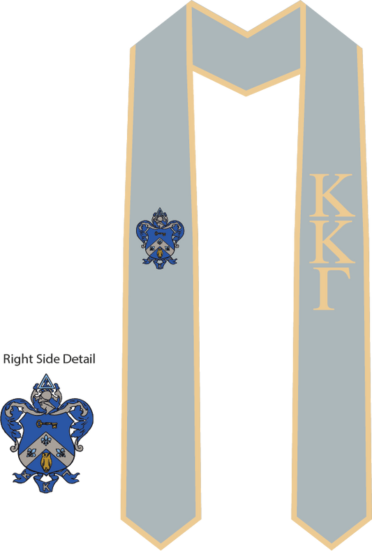 Kappa Kappa Gamma Graduation Stoles