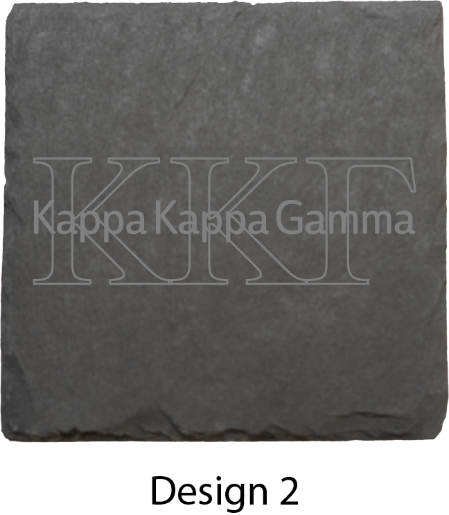 Kappa Kappa Gamma Stone Coasters - 4-Pack