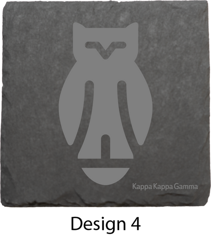 Kappa Kappa Gamma Stone Coasters - 4-Pack