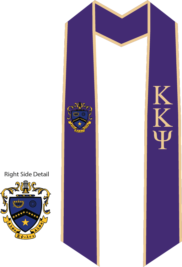 Kappa Kappa Psi Graduation Stoles