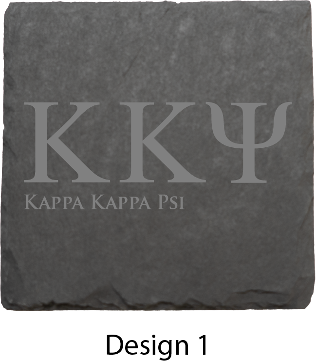 Kappa Kappa Psi Stone Coasters - 4-Pack