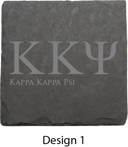 Kappa Kappa Psi Stone Coasters - 4-Pack