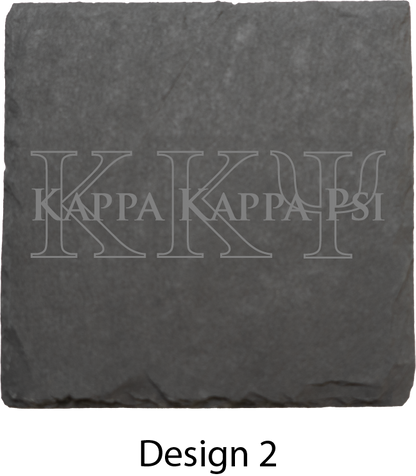 Kappa Kappa Psi Stone Coasters - 4-Pack