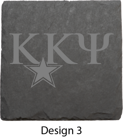 Kappa Kappa Psi Stone Coasters - 4-Pack