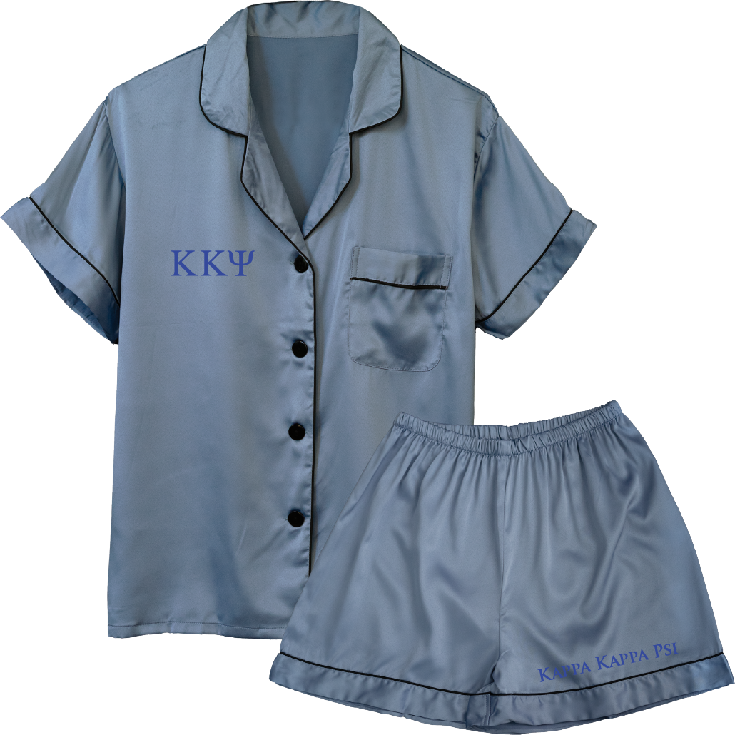 Kappa Kappa Psi Embroidered Ladies' Pajama Sets