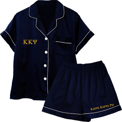 Kappa Kappa Psi Embroidered Ladies' Pajama Sets