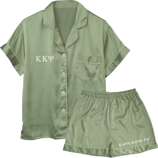 Kappa Kappa Psi Embroidered Ladies' Pajama Sets