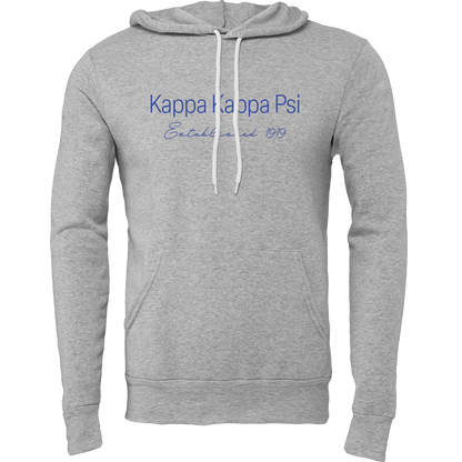 Kappa Kappa Psi Embroidered Printed Name Hooded Sweatshirts