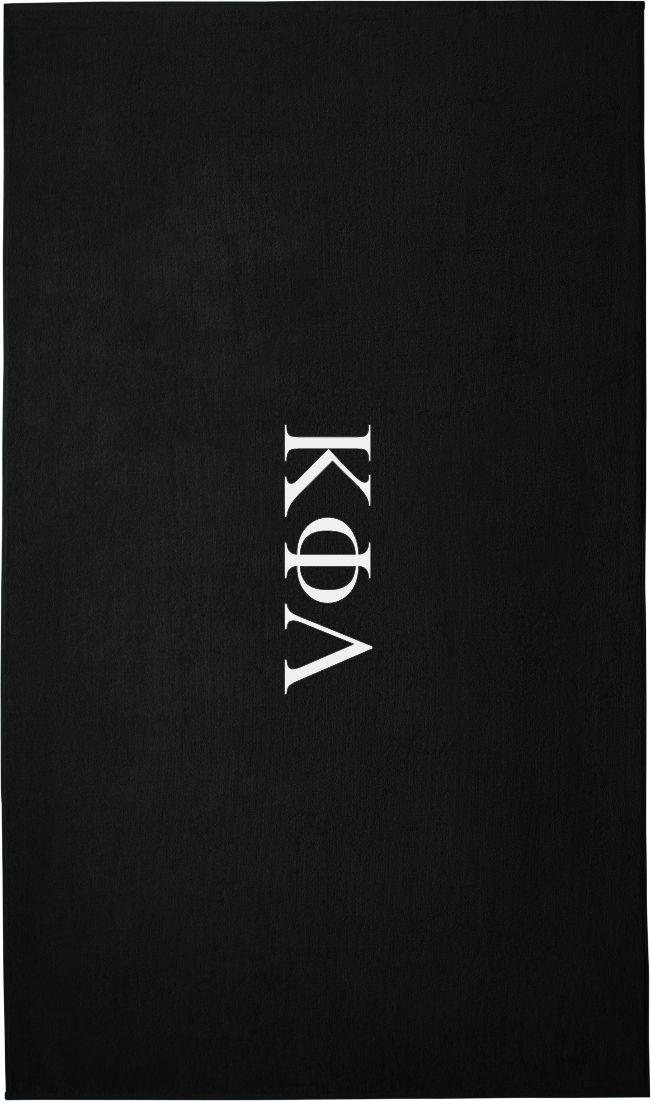 Kappa Phi Lambda Lettered Beach Towels