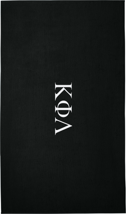 Kappa Phi Lambda Lettered Beach Towels