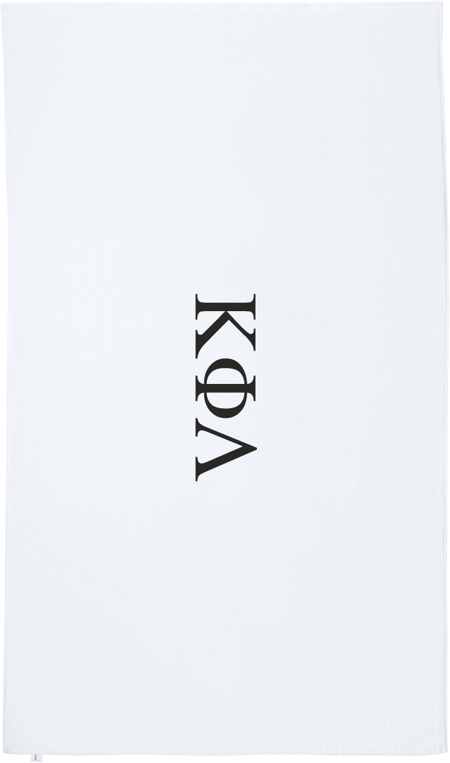 Kappa Phi Lambda Lettered Beach Towels