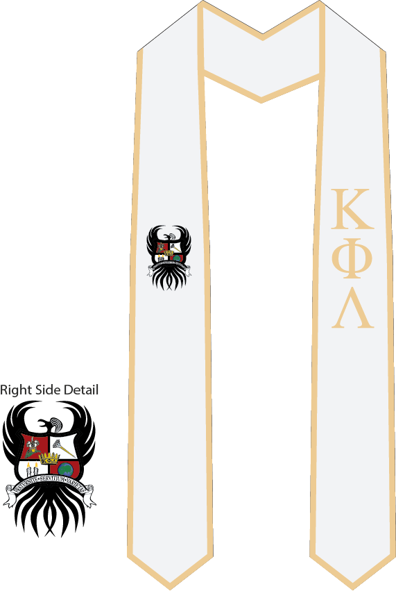 Kappa Phi Lambda Graduation Stoles