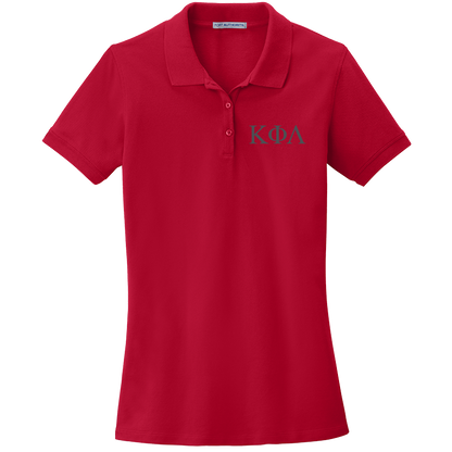 Kappa Phi Lambda Ladies' Embroidered Polo Shirt