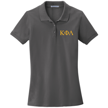 Kappa Phi Lambda Ladies' Embroidered Polo Shirt