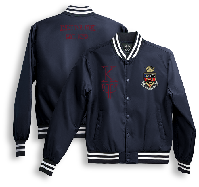 Kappa Psi Bomber Jackets