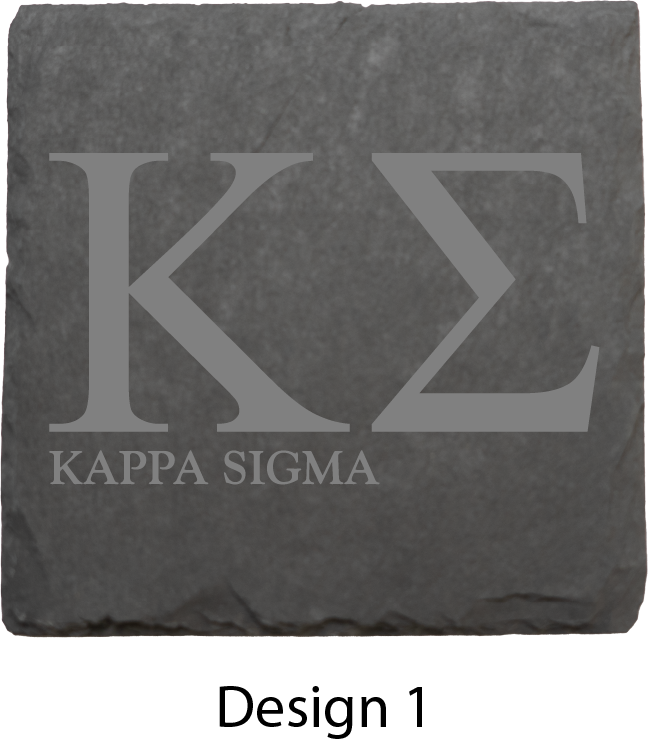 Kappa Sigma Stone Coasters - 4-Pack