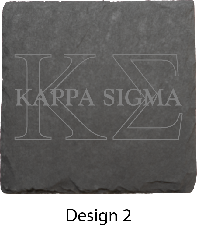 Kappa Sigma Stone Coasters - 4-Pack