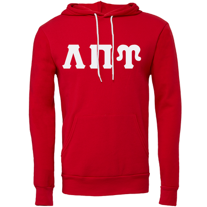 Lambda Pi Upsilon Lettered Hooded Sweatshirts