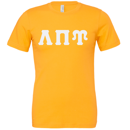 Lambda Pi Upsilon Lettered Short Sleeve T-Shirts