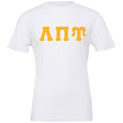 Lambda Pi Upsilon Lettered Short Sleeve T-Shirts