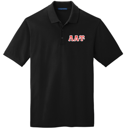 Lambda Alpha Upsilon Men's Embroidered Polo Shirt